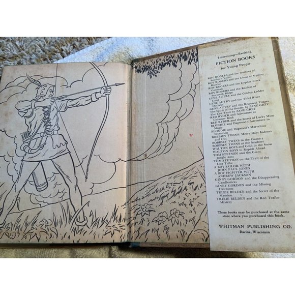 Robin Hood by Howard Pyle, Whitman Publishind # 2137– 1940 - Picture 5 of 11